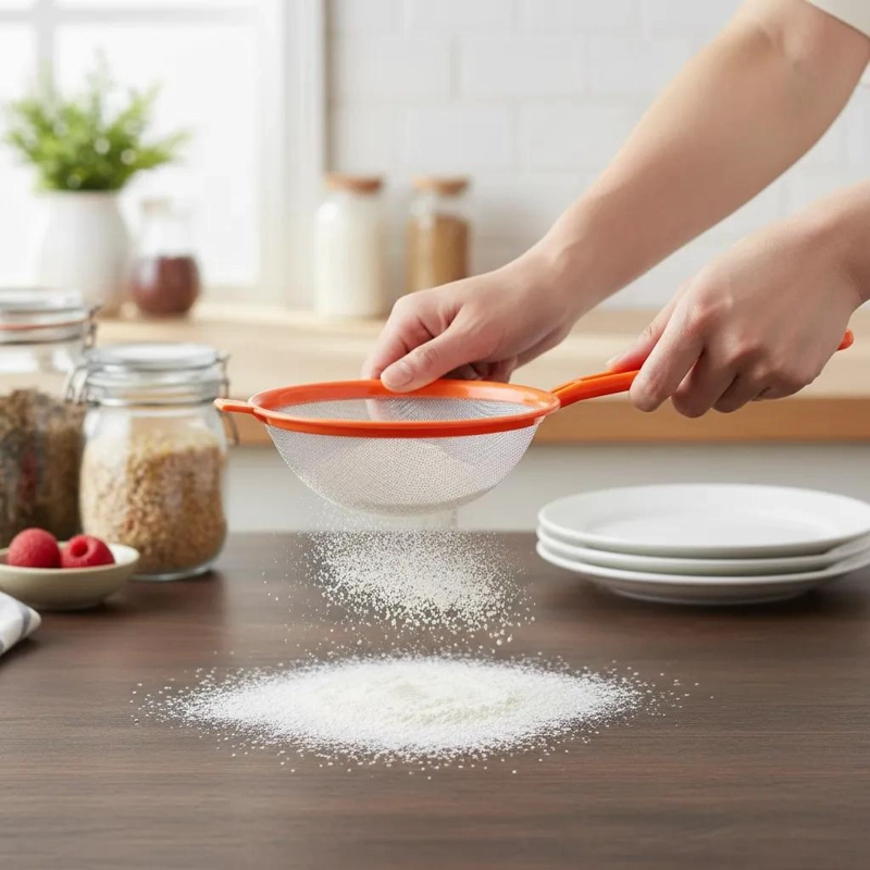 SET DE 12 COLADORES PLASTICOS PARA COCINA DE 20 CM DE DIAMETRO - 1