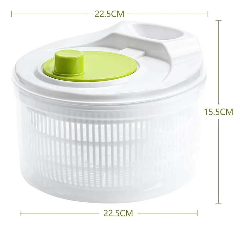 ESCURRIDOR CENTRIFUGADOR PARA VERDURAS Y VEGETALES CON SECADO EFICIENTE - 3