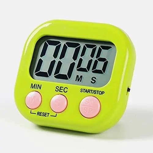 TEMPORIZADOR DIGITAL PARA COCINA CON RELOJ INTEGRADO Y FUNCIONES MULTIPLES - 1