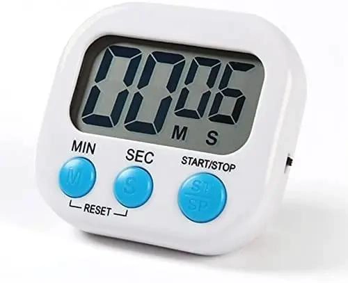 TEMPORIZADOR DIGITAL PARA COCINA CON RELOJ INTEGRADO Y FUNCIONES MULTIPLES - 5