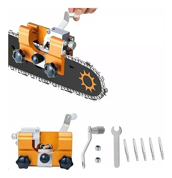 AFILADORA MANUAL PARA CADENA DE MOTOSIERRA COMPATIBLE CON HERRAMIENTAS ROTATIVAS - 1