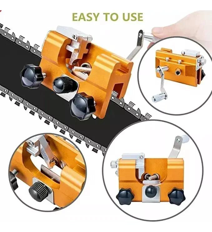 AFILADORA MANUAL PARA CADENA DE MOTOSIERRA COMPATIBLE CON HERRAMIENTAS ROTATIVAS - 5