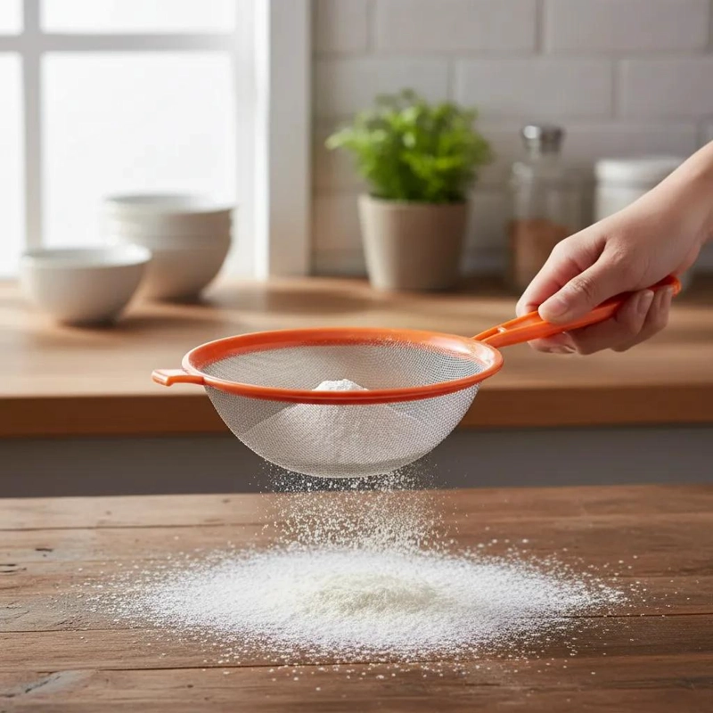 SET DE 12 COLADORES PLASTICOS PARA COCINA DE 12 CM DE DIAMETRO - 1