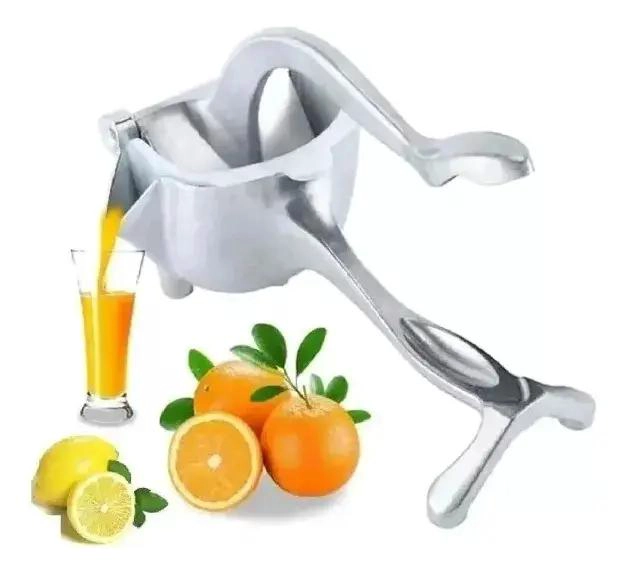 EXPRIMIDOR MANUAL METALICO PARA JUGO DE FRUTAS Y NARANJAS - 1