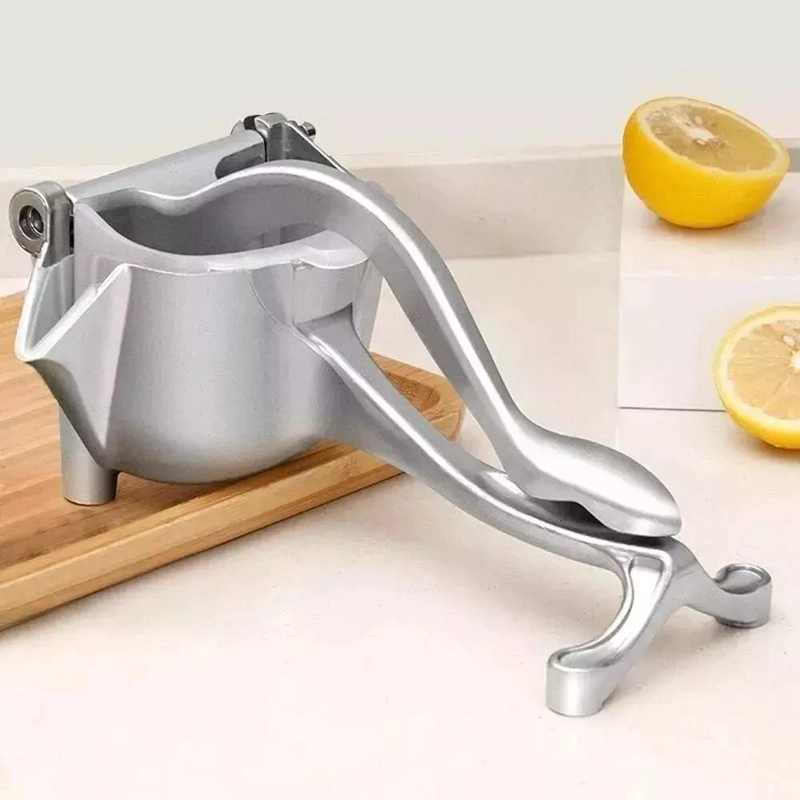 EXPRIMIDOR MANUAL METALICO PARA JUGO DE FRUTAS Y NARANJAS - 4