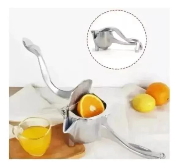 EXPRIMIDOR MANUAL METALICO PARA JUGO DE FRUTAS Y NARANJAS - 5