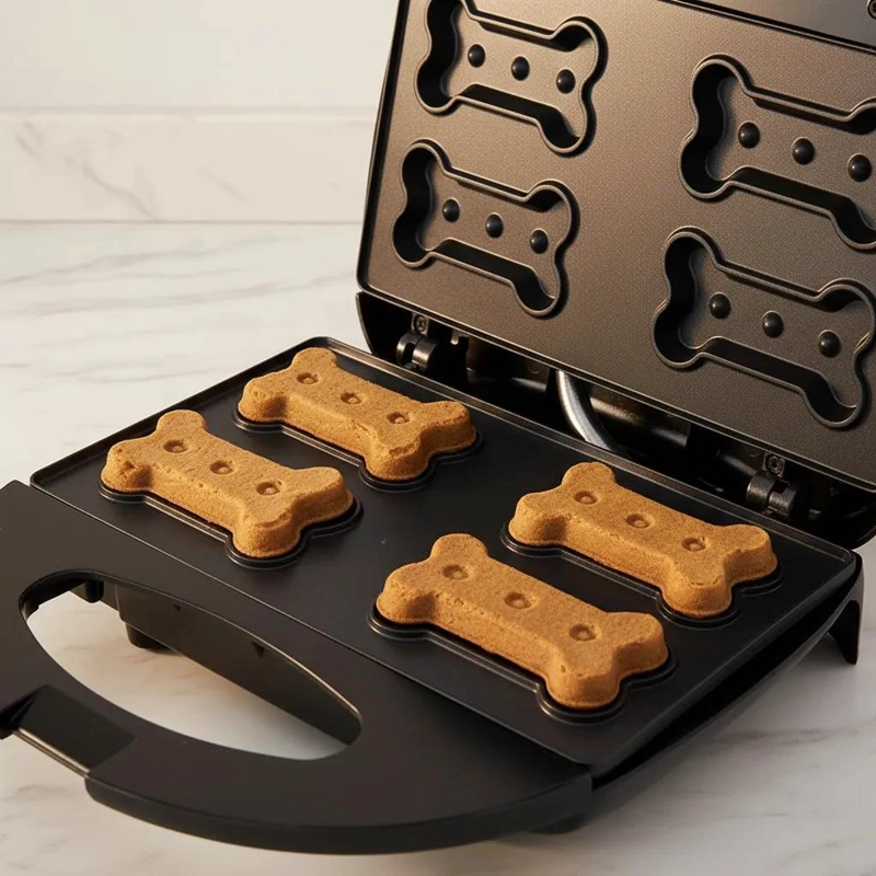 MAQUINA PARA GALLETAS DE COMIDA PARA PERROS Y GATOS CON POTENCIA DE 750W - 1