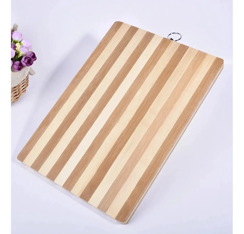 SET DE 6 TABLAS PARA PICAR DE BAMBU 34X24X2 CM RESISTENTES - 1
