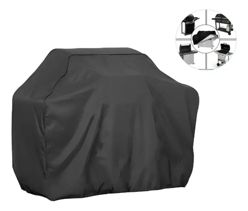 FUNDA IMPERMEABLE PARA PARRILLA CON PROTECCION UV Y FILTRO - 1