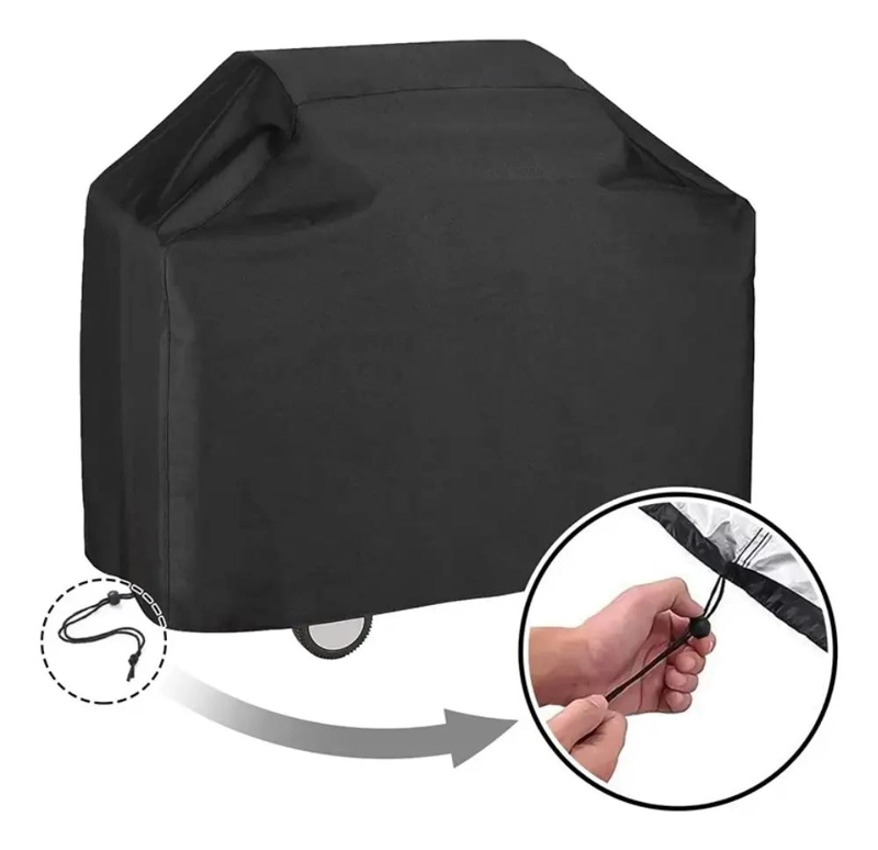 FUNDA IMPERMEABLE PARA PARRILLA CON PROTECCION UV Y FILTRO - 3