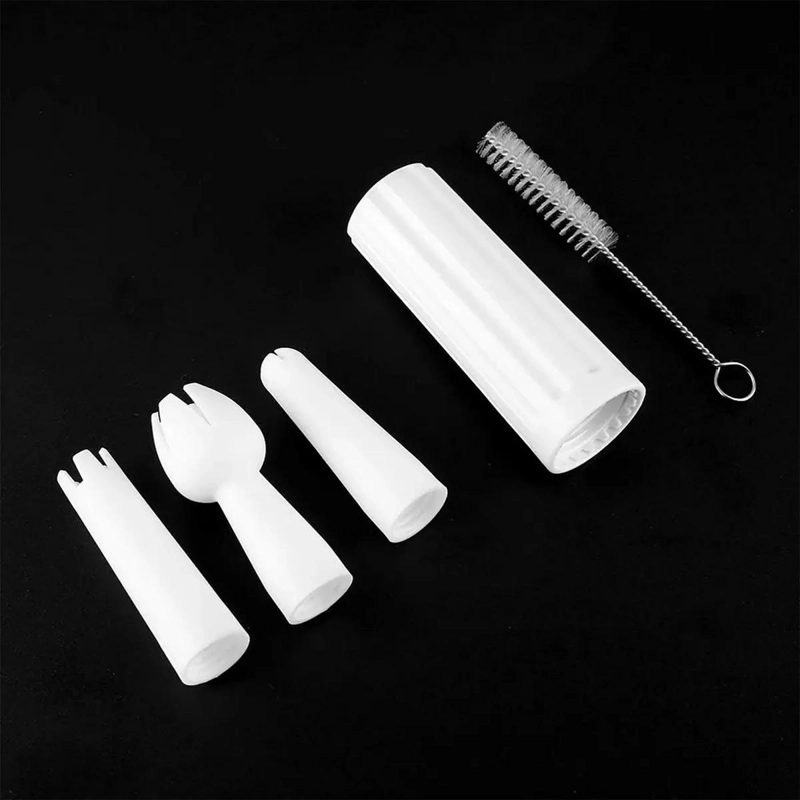 DISPENSADOR PARA CREMA BATIDA DE 500 ML CON BOQUILLAS INTERCAMBIABLES - 5