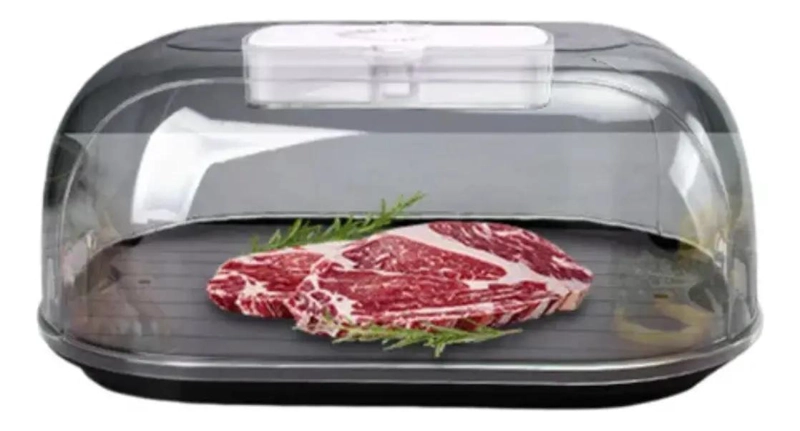BANDEJA PARA DESCONGELAR CARNES DE FORMA SEGURA Y EFICIENTE - 1