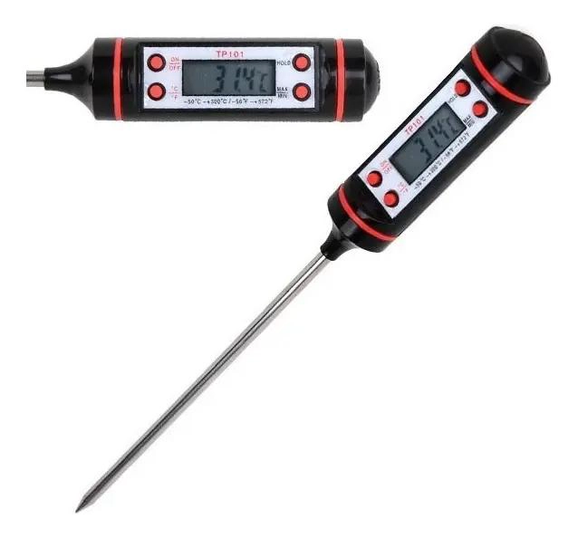 TERMOMETRO DIGITAL PARA MEDIR TEMPERATURA DE ALIMENTOS CON ALTA PRECISION - 4