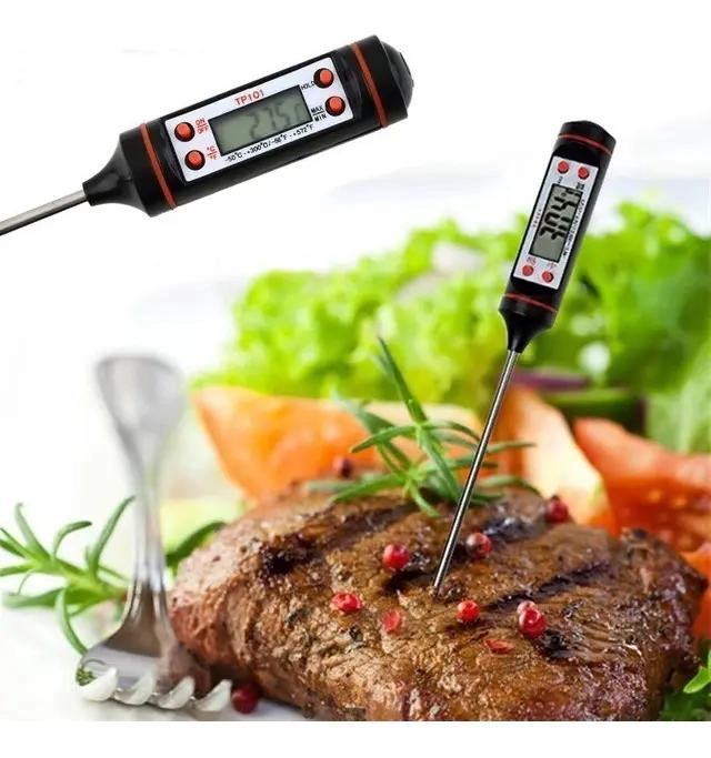 TERMOMETRO DIGITAL PARA MEDIR TEMPERATURA DE ALIMENTOS CON ALTA PRECISION - 5