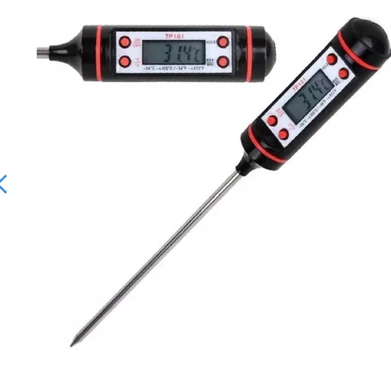 TERMOMETRO DIGITAL PARA MEDIR TEMPERATURA DE ALIMENTOS CON ALTA PRECISION - 1