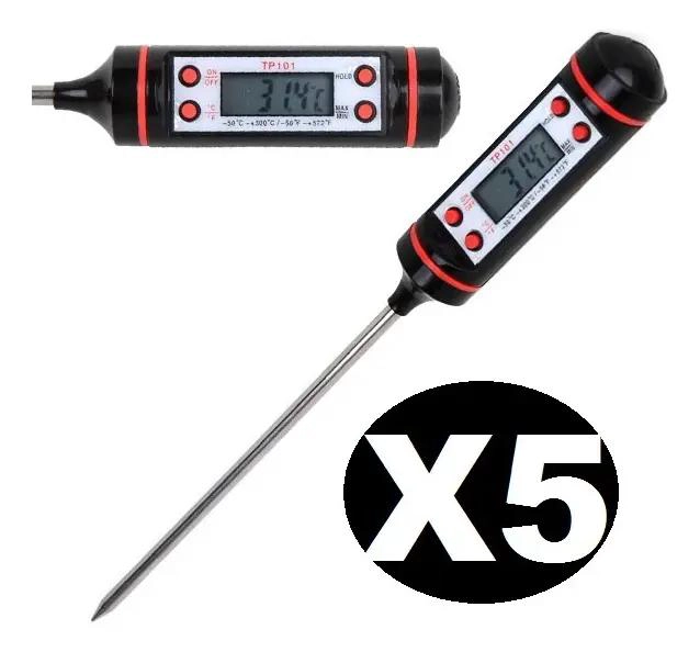 TERMOMETRO DIGITAL PARA MEDIR TEMPERATURA DE ALIMENTOS CON ALTA PRECISION - 2