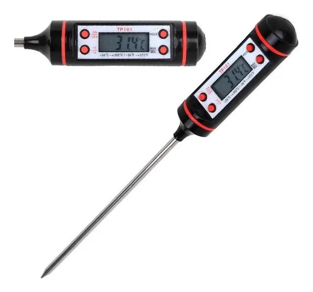 TERMOMETRO DIGITAL PARA MEDIR TEMPERATURA DE ALIMENTOS CON ALTA PRECISION - 5