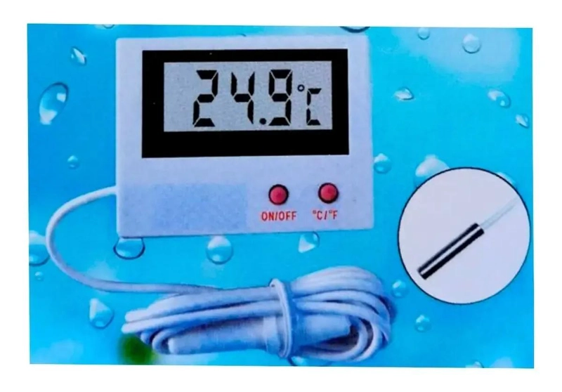 TERMOMETRO DIGITAL PARA ALIMENTOS CON PANTALLA LCD Y SENSOR RAPIDO - 1