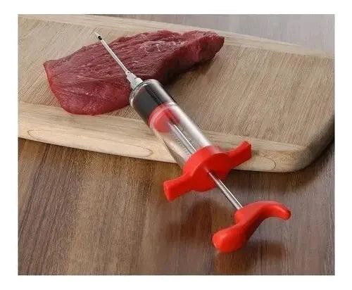 JERINGA MEDIDORA PARA INYECTAR CARNES EN COCINA GASTRONOMICA - 4