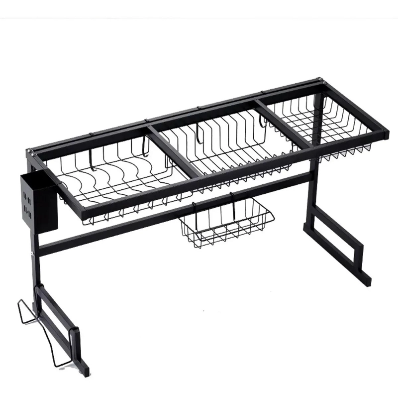 ORGANIZADOR PARA PLATOS Y UTENSILIOS CON DISEÑO ESCURRIDOR EFICIENTE - 1