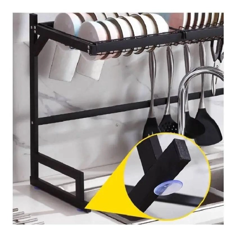 ORGANIZADOR PARA PLATOS Y UTENSILIOS CON DISEÑO ESCURRIDOR EFICIENTE - 3