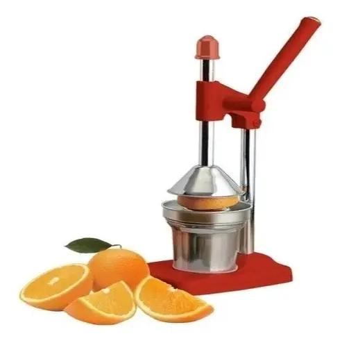EXPRIMIDOR MANUAL METALICO DE ACERO PARA JUGOS NATURALES - 1