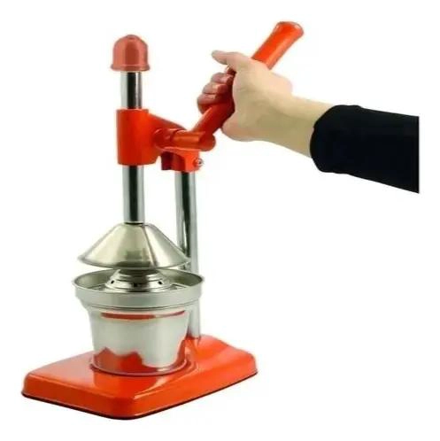 EXPRIMIDOR MANUAL METALICO DE ACERO PARA JUGOS NATURALES - 2
