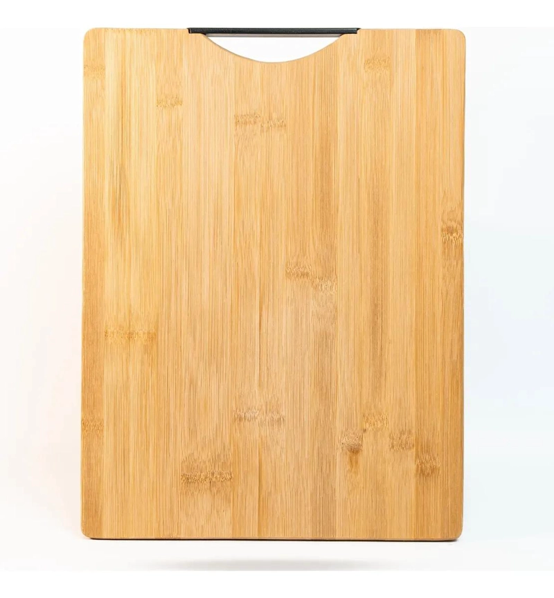 TABLA DE CORTAR DE MADERA BAMBU PARA CARNE Y VERDURAS CON DISEÑO RESISTENTE - 1