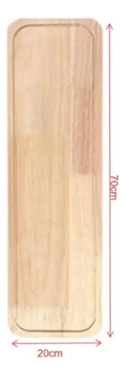 TABLA DE BAMBU PARA PICOTEO Y CARNES DE 70X20 CM - 2