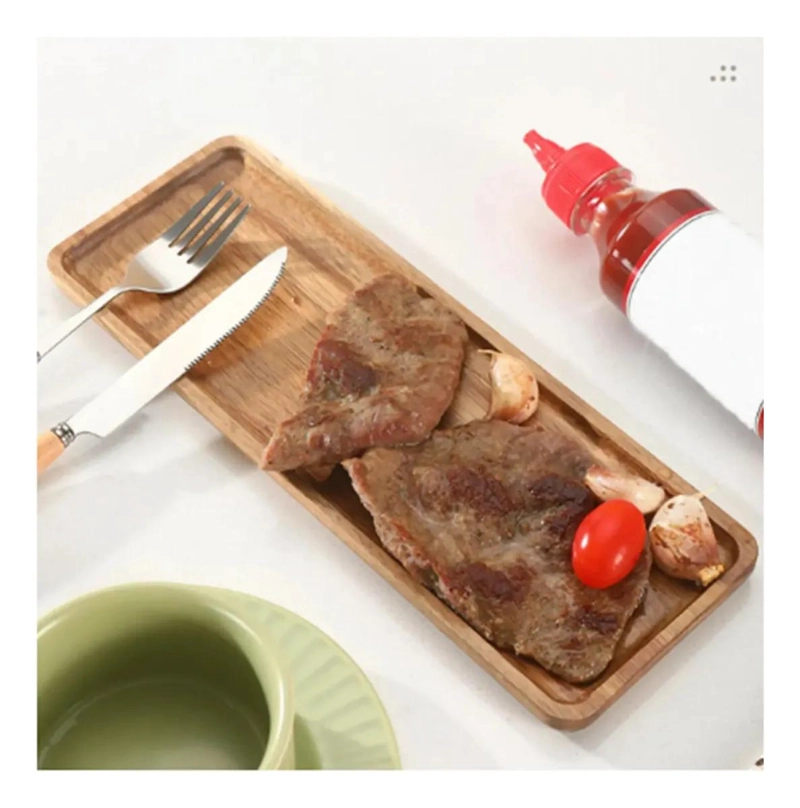 TABLA DE BAMBU PARA PICOTEO Y CARNES DE 70X20 CM - 5