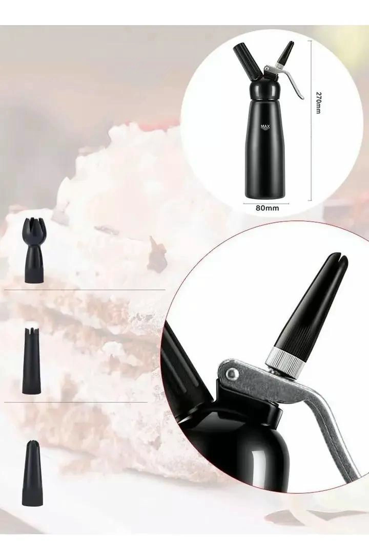 DISPENSADOR PARA CREMA BATIDA CON DISEÑO ERGONOMICO Y FACIL USO - 5