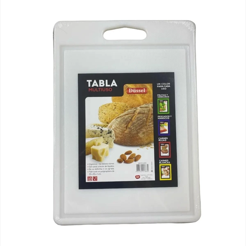 TABLA PARA CORTAR Y PICAR DE MADERA CON DIMENSIONES 25X35X1 CM - 1