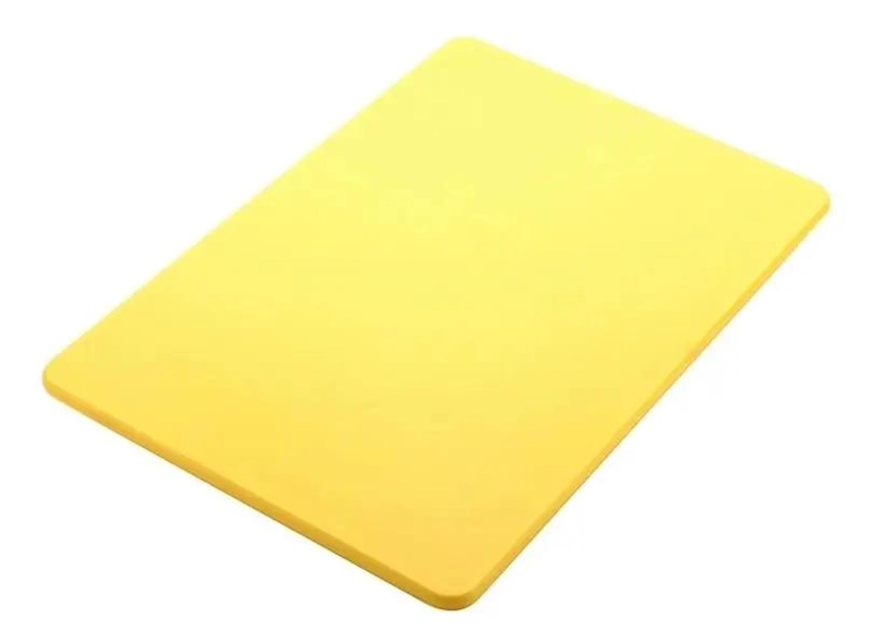 TABLA DE CORTE COLOR AMARILLO CON MEDIDAS 26.5X32.5X1 CM - 1