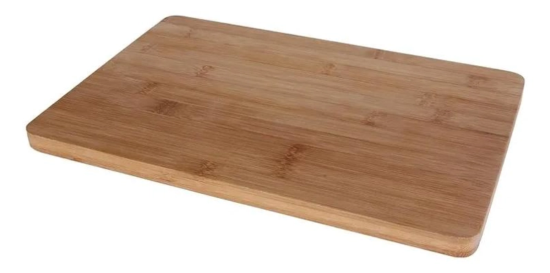 TABLA DE MADERA PARA PICAR ALIMENTOS 35.5X23.5 CM PARA COCINA - 1