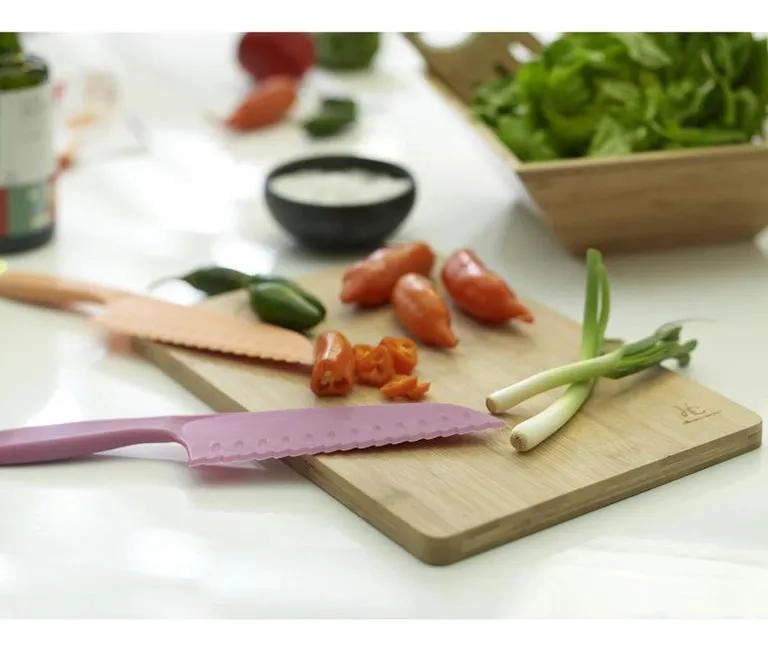 TABLA DE MADERA PARA PICAR ALIMENTOS 35.5X23.5 CM PARA COCINA - 2
