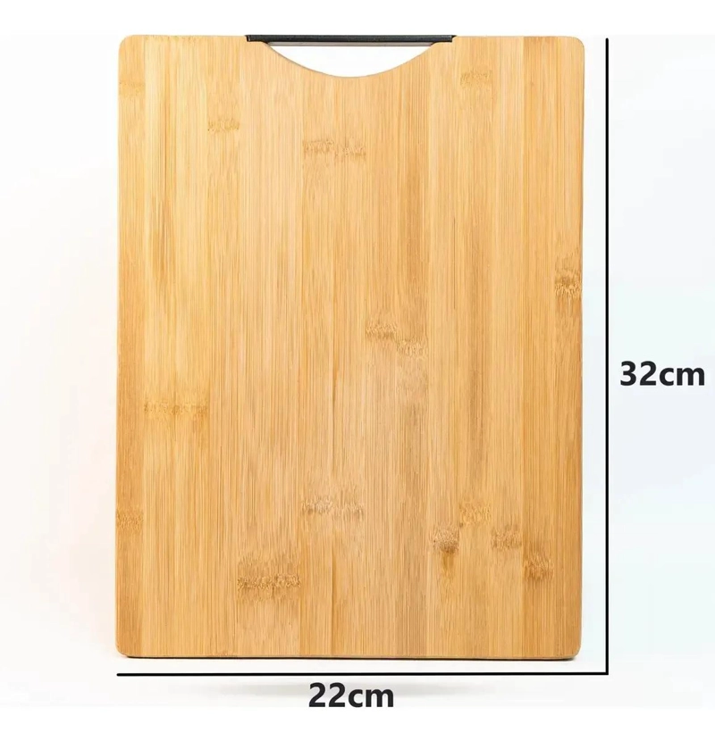 TABLA DE CORTAR DE BAMBU PARA CARNE Y VERDURAS 32X22 CM - 2