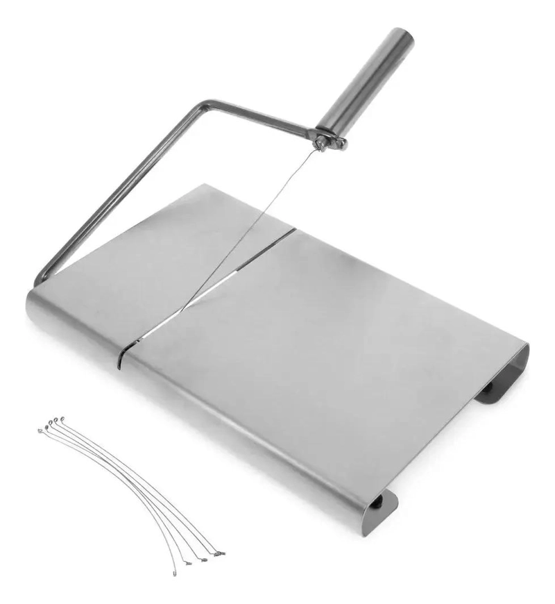 TABLA CORTADORA MULTIFUNCIONAL PARA QUESO Y MANTEQUILLA EN ACERO INOXIDABLE - 1