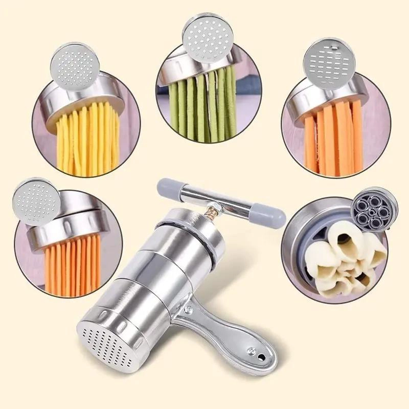 PRENSA MANUAL PARA ELABORAR FIDEOS CASEROS DE FORMA SENCILLA - 5