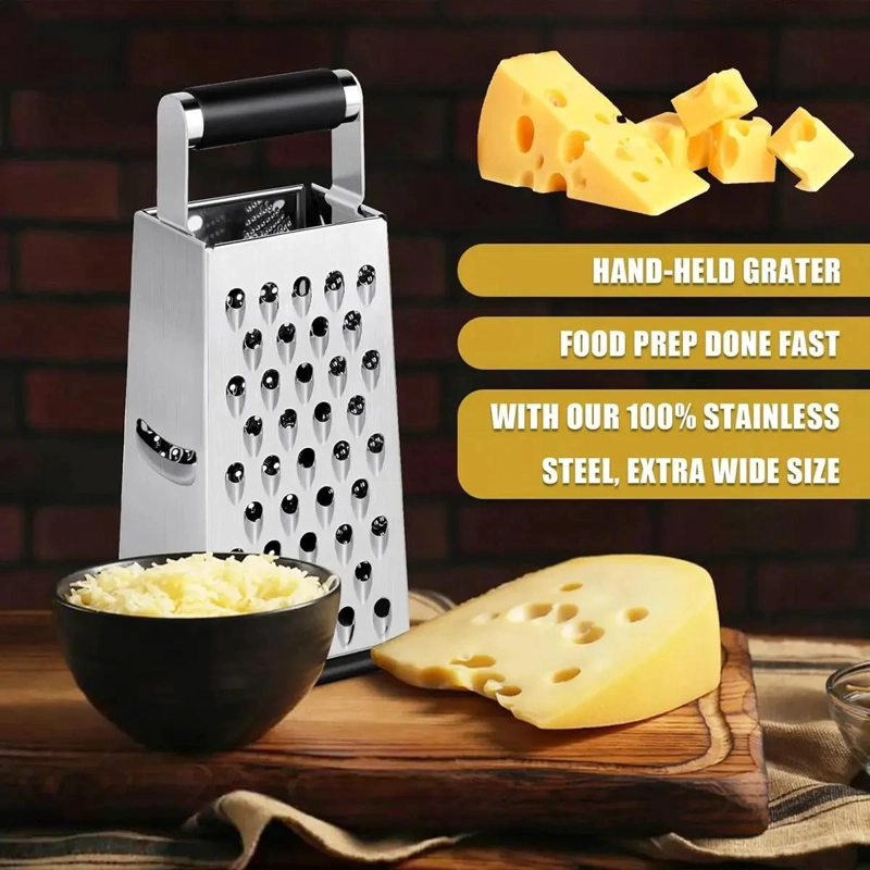 ESTROPAJO DE 4 CARAS PARA ZANAHORIA Y QUESO EN COCINA - 4