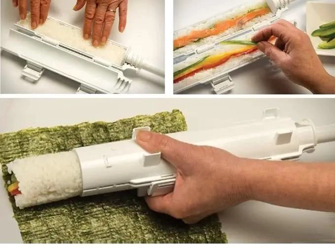 MAQUINA PARA PREPARAR SUSHI DE FORMA SENCILLA Y RAPIDA - 5