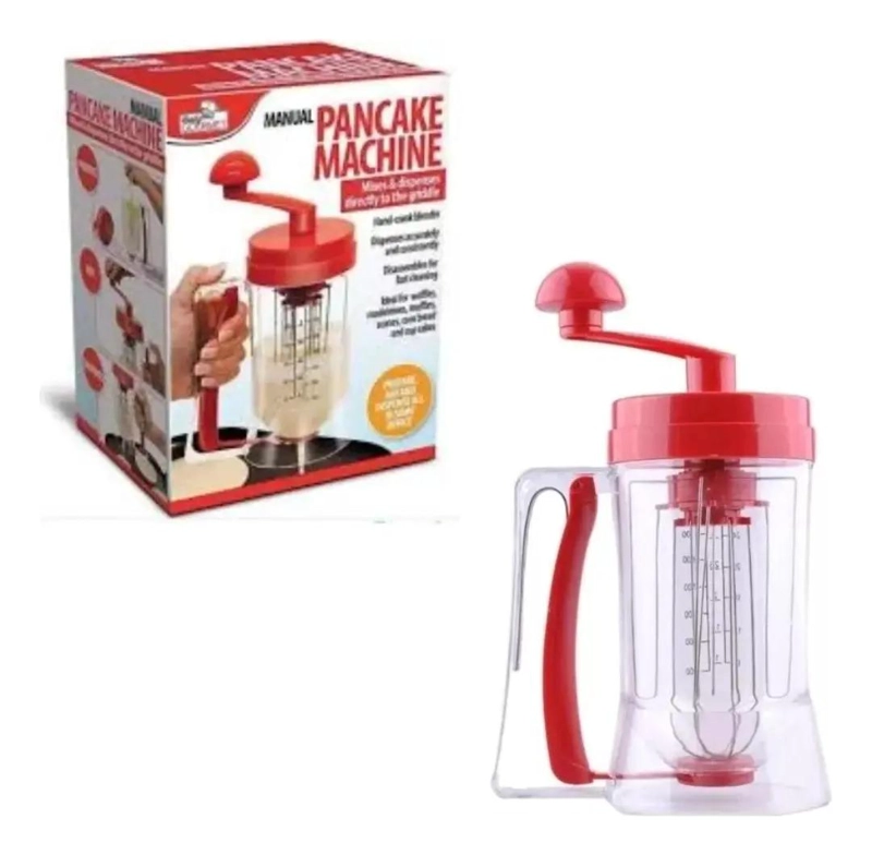 DISPENSADOR Y MEZCLADOR DE MASA PARA GALLETAS, PANCAKES Y WAFFLES - 1