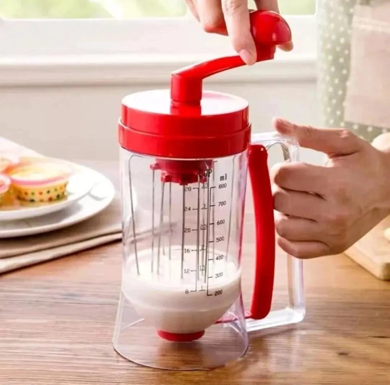 DISPENSADOR Y MEZCLADOR DE MASA PARA GALLETAS, PANCAKES Y WAFFLES - 3