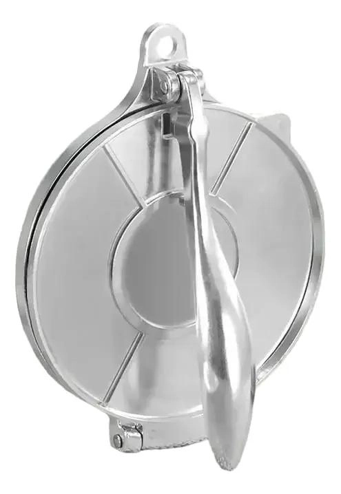 PRENSA PARA TORTILLAS DE MASA EN ACERO INOXIDABLE PARA COCINA - 1