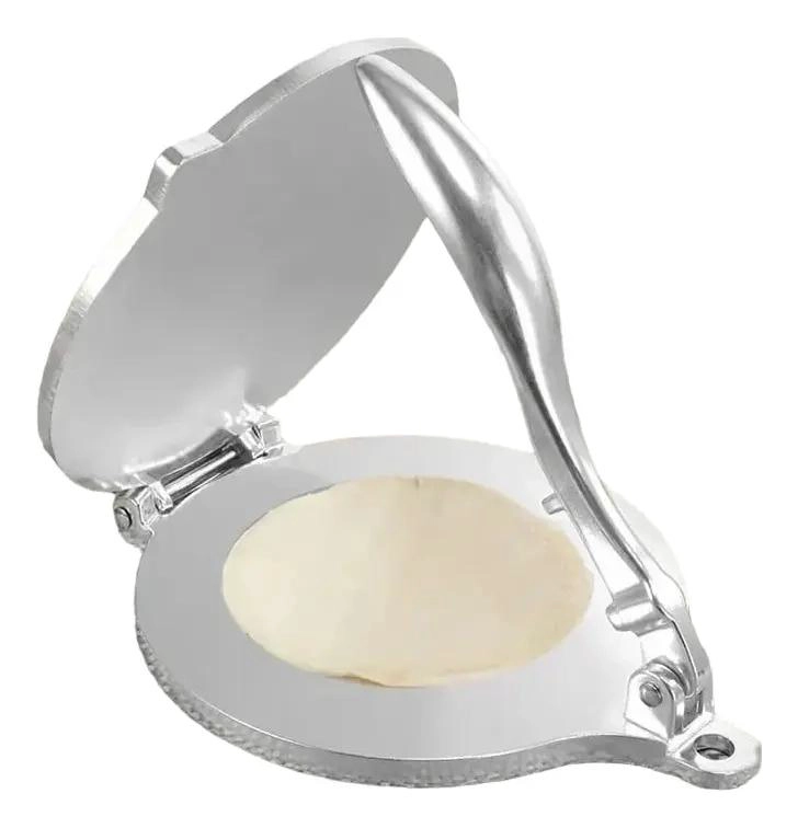 PRENSA PARA TORTILLAS DE MASA EN ACERO INOXIDABLE PARA COCINA - 2