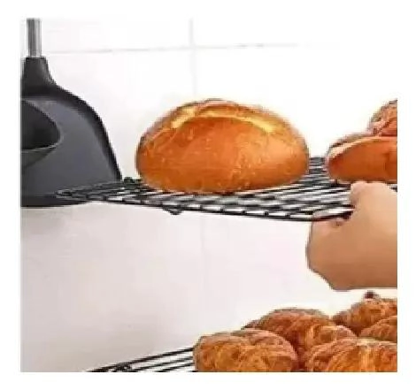 REJILLA PARA ENFRIAR GALLETAS Y PAN CON 3 NIVELES RESISTENTES - 5