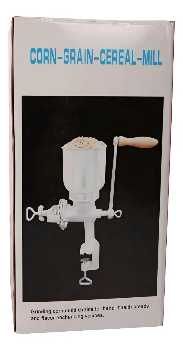 MOLINO MANUAL METALICO PARA MAIZ Y CHOCLO CON DISEÑO RESISTENTE - 4