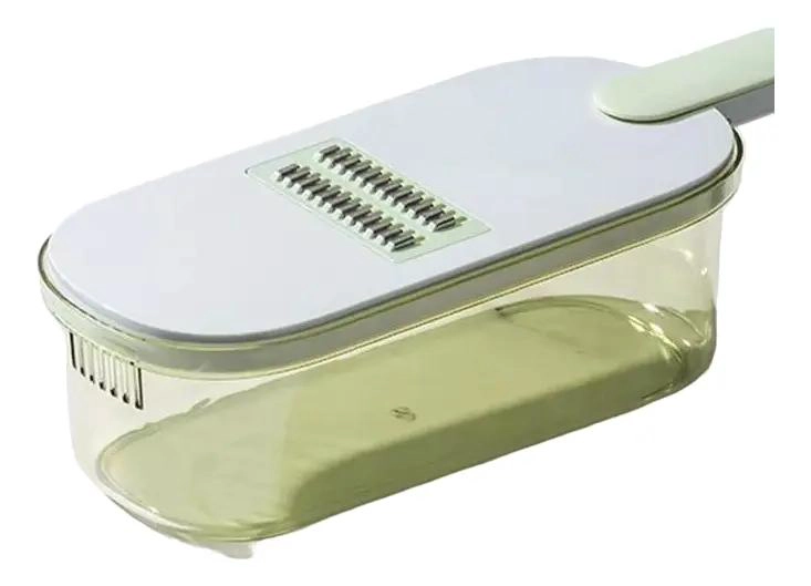 PICADOR Y RALLADOR MULTIFUNCIONAL PARA VERDURAS Y QUESO CON 6 CORTES - 1
