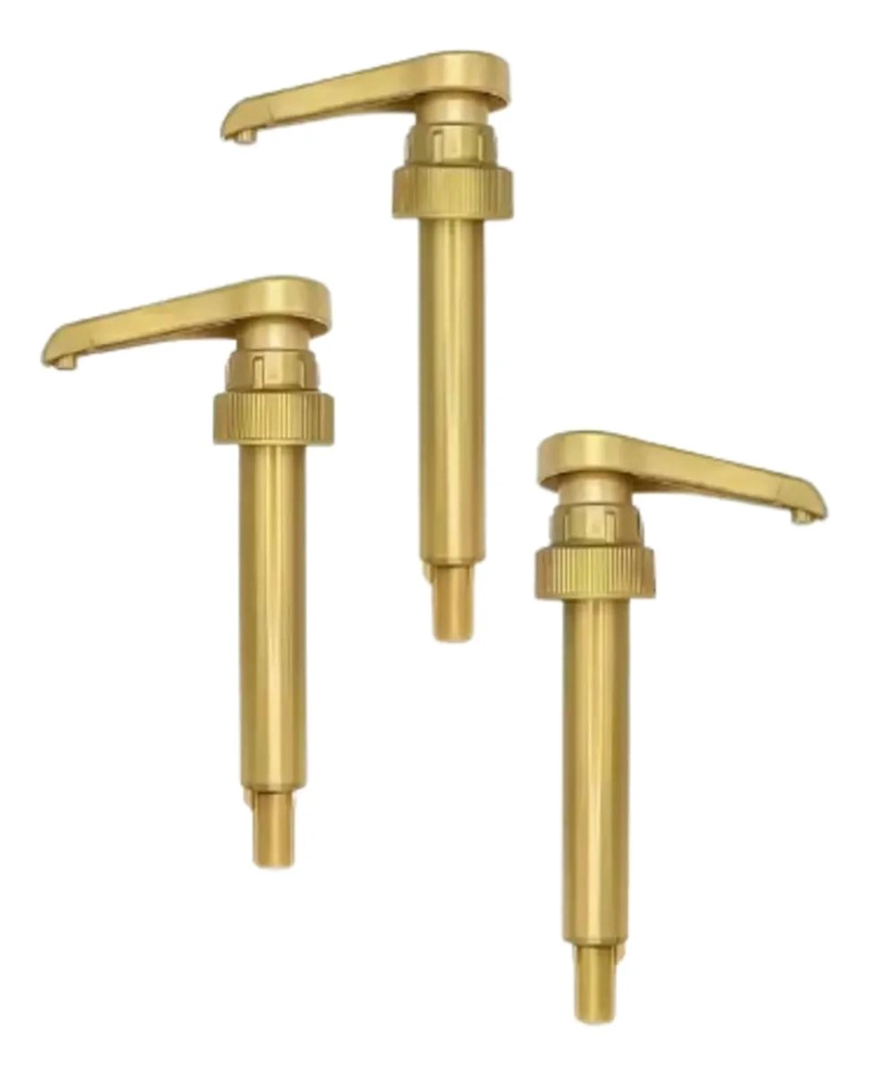 SET DE 3 BOMBAS DISPENSADORAS PARA JARABE DE 750 ML - 1