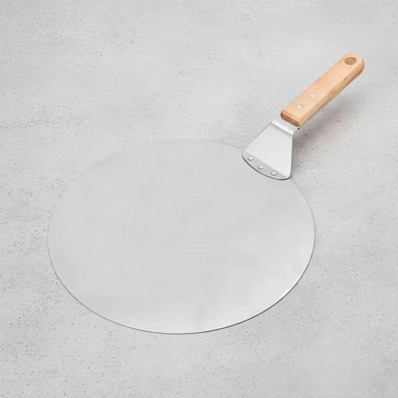ESPATULA PARA PIZZA DE ACERO INOXIDABLE RESISTENTE PARA HORNO - 4