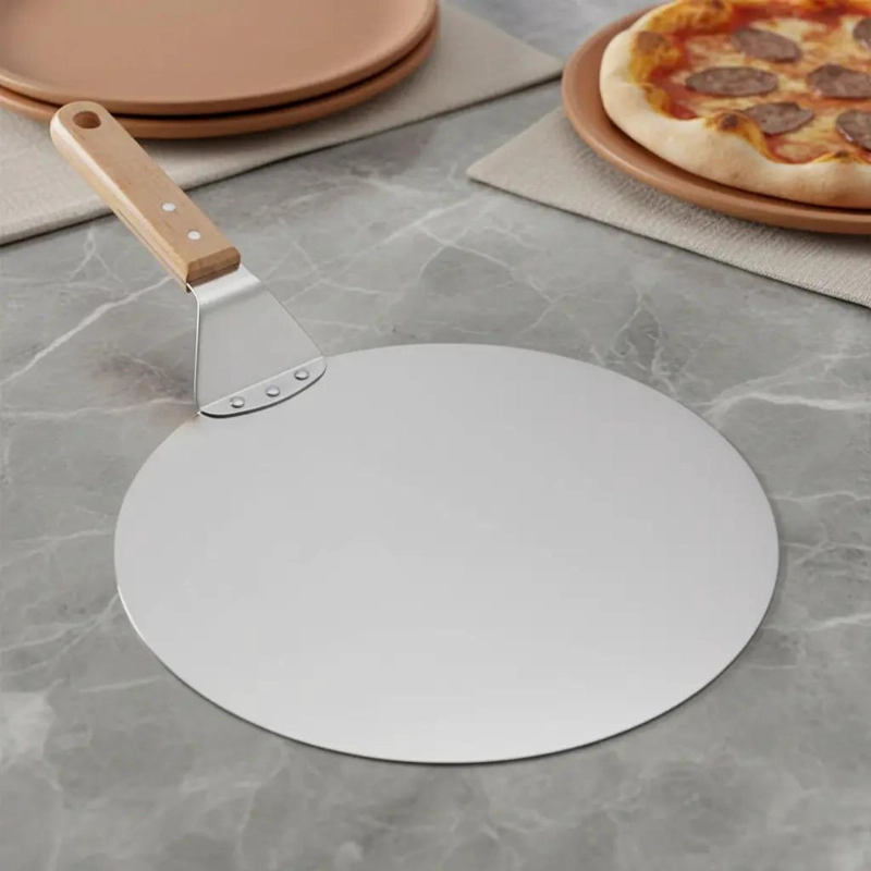 ESPATULA PARA PIZZA DE ACERO INOXIDABLE RESISTENTE PARA HORNO - 5